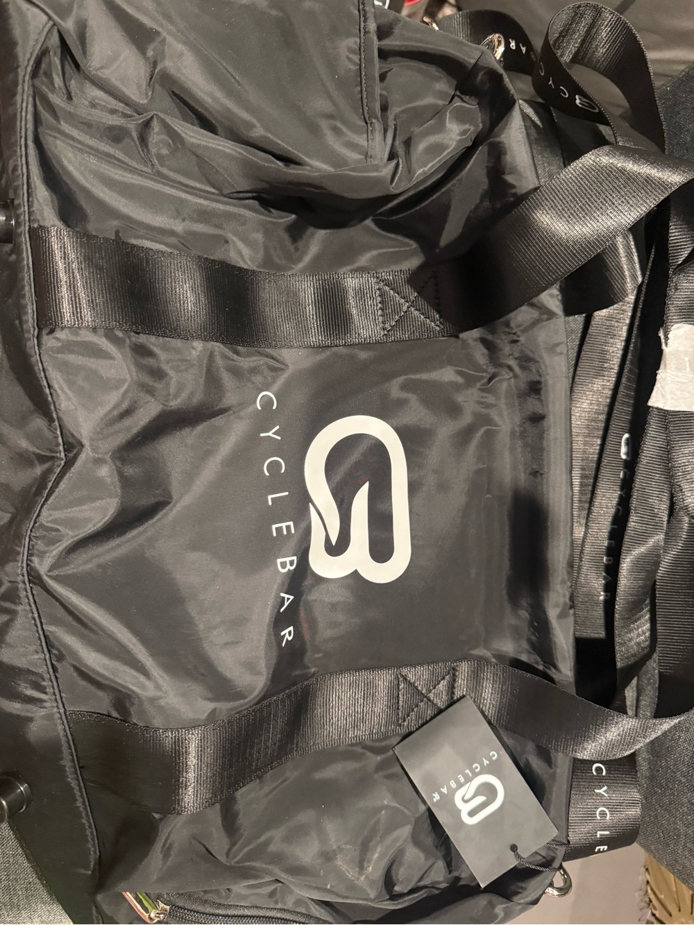 Men's Black Duffel Bag